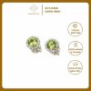 Bông tai đá tự nhiên Peridot