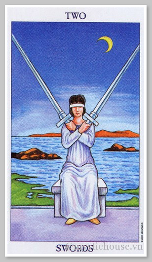 Ý nghĩa là bài Two of Swords