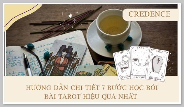 Hướng dẫn chi tiết 7 bước học bói bài tarot hiệu quả nhất 