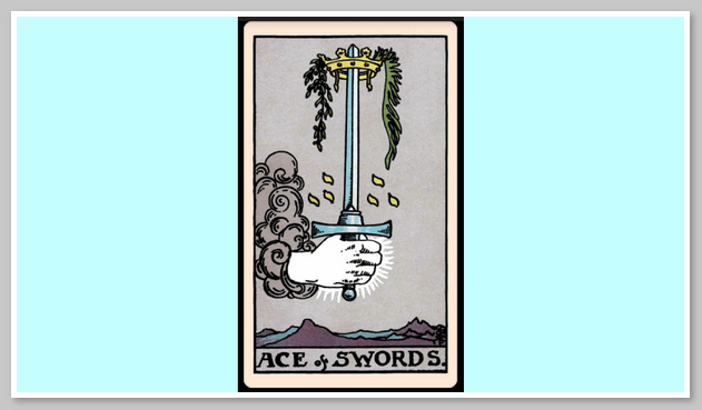 Lá Ace of Swords là một lá bài Tarot mạnh mẽ, tượng trưng cho sức mạnh trí tuệ, sự quyết đoán và khả năng vượt qua thử thách