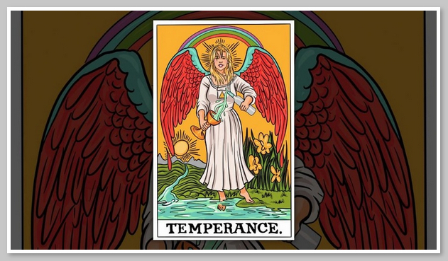 Lá bài Temperance (XIV) là một trong những lá bài quan trọng nhất trong bộ Ẩn chính của Tarot